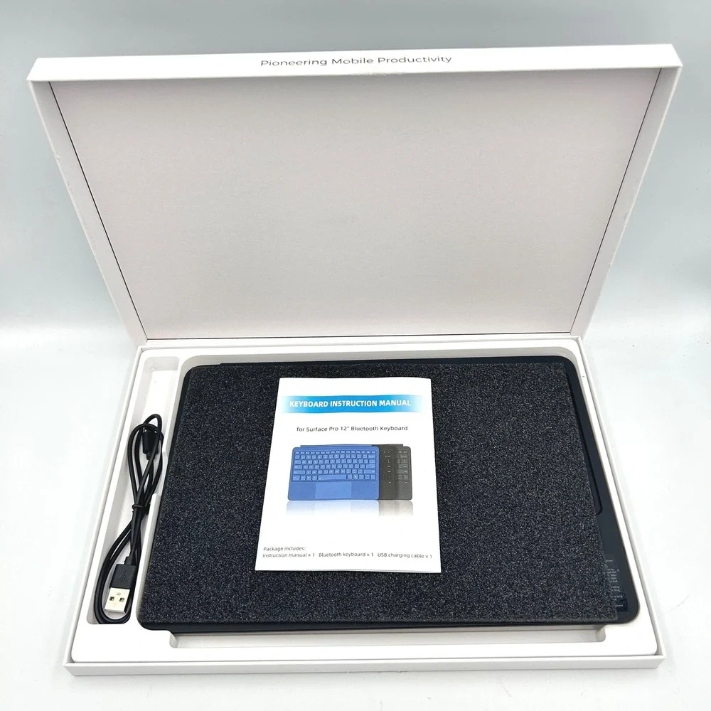 Surface Pro Tablet Ultra Thin Keyboard for Surface‎ Pro 12 Black NEW